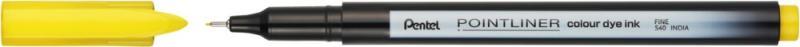 Pentel tűfilc SZÍNES Pointliner 0,4 mm – citromsárga